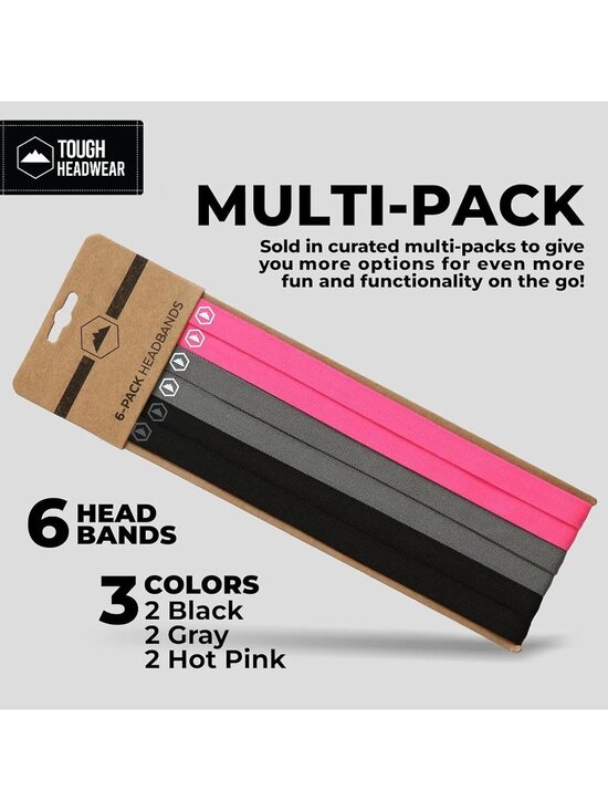 Women\'s Thin Elastic Headbands Workout Running Sweatbands Hair Accessories main image 5